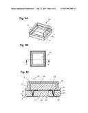 LID BODY PORTION AND ELECTRONIC DEVICE PACKAGE USING THE LID BODY PORTION     AND ELECTRONIC DEVICE diagram and image