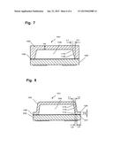 LID BODY PORTION AND ELECTRONIC DEVICE PACKAGE USING THE LID BODY PORTION     AND ELECTRONIC DEVICE diagram and image