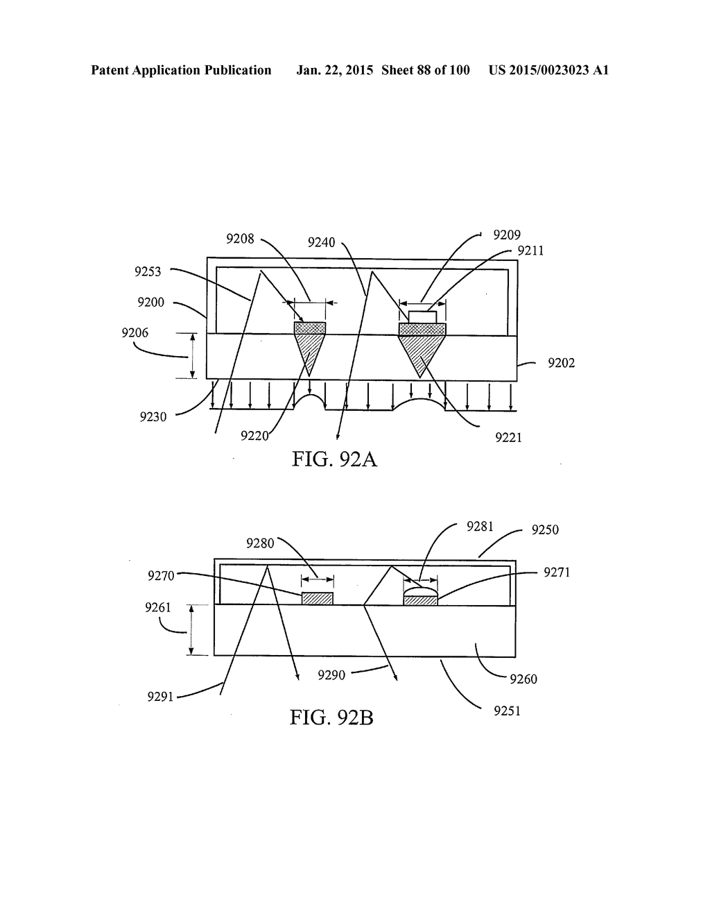 LIGHTING SYSTEMS WITH HEAT EXTRACTING LIGHT EMITTING ELEMENTS - diagram, schematic, and image 89