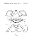 LANE GUIDE DEVICE FOR A DRIVER OF AN AUTOMOBILE diagram and image