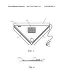 LANE GUIDE DEVICE FOR A DRIVER OF AN AUTOMOBILE diagram and image