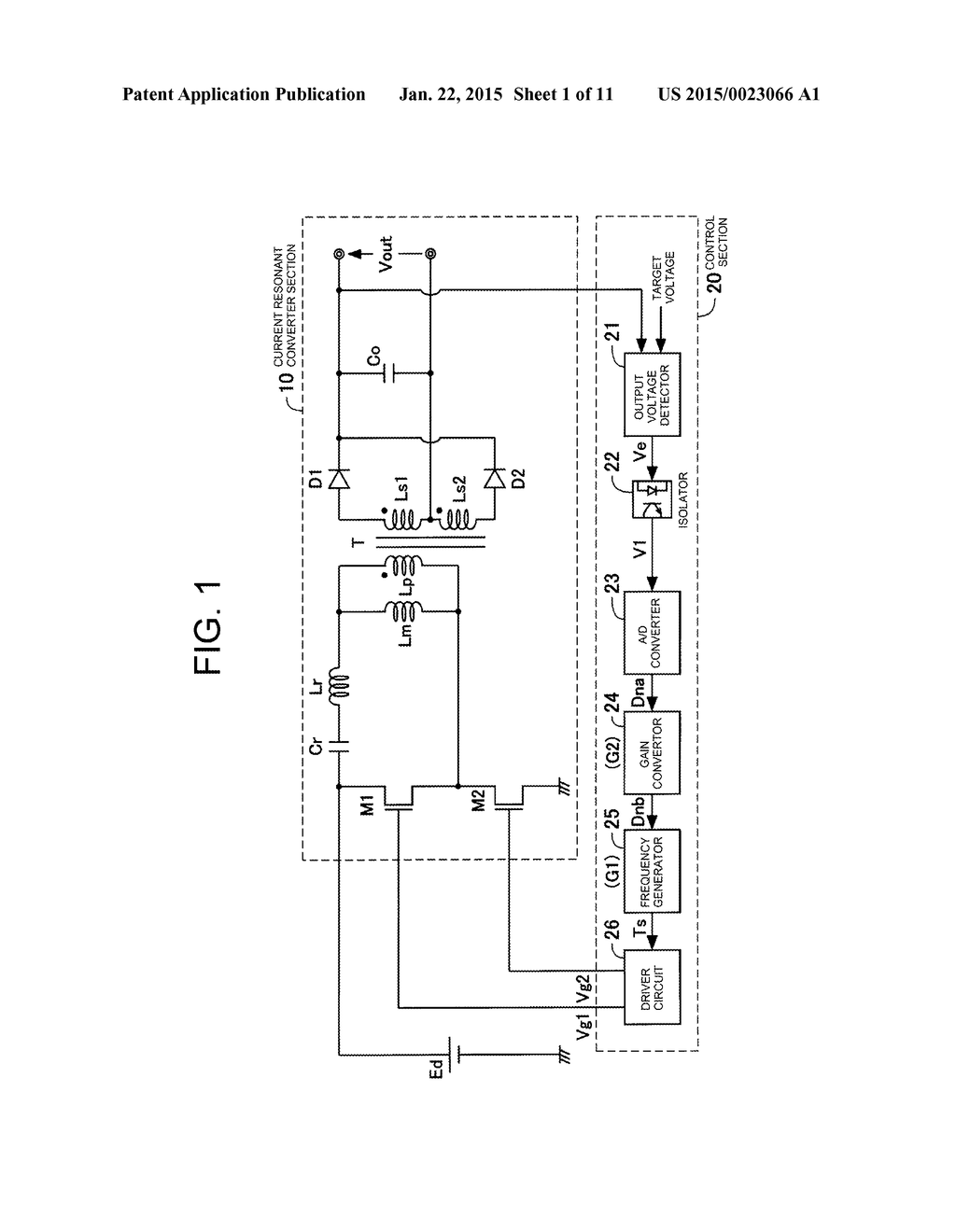 CONTROL DEVICE OF A SWITCHING POWER SUPPLY - diagram, schematic, and image 02