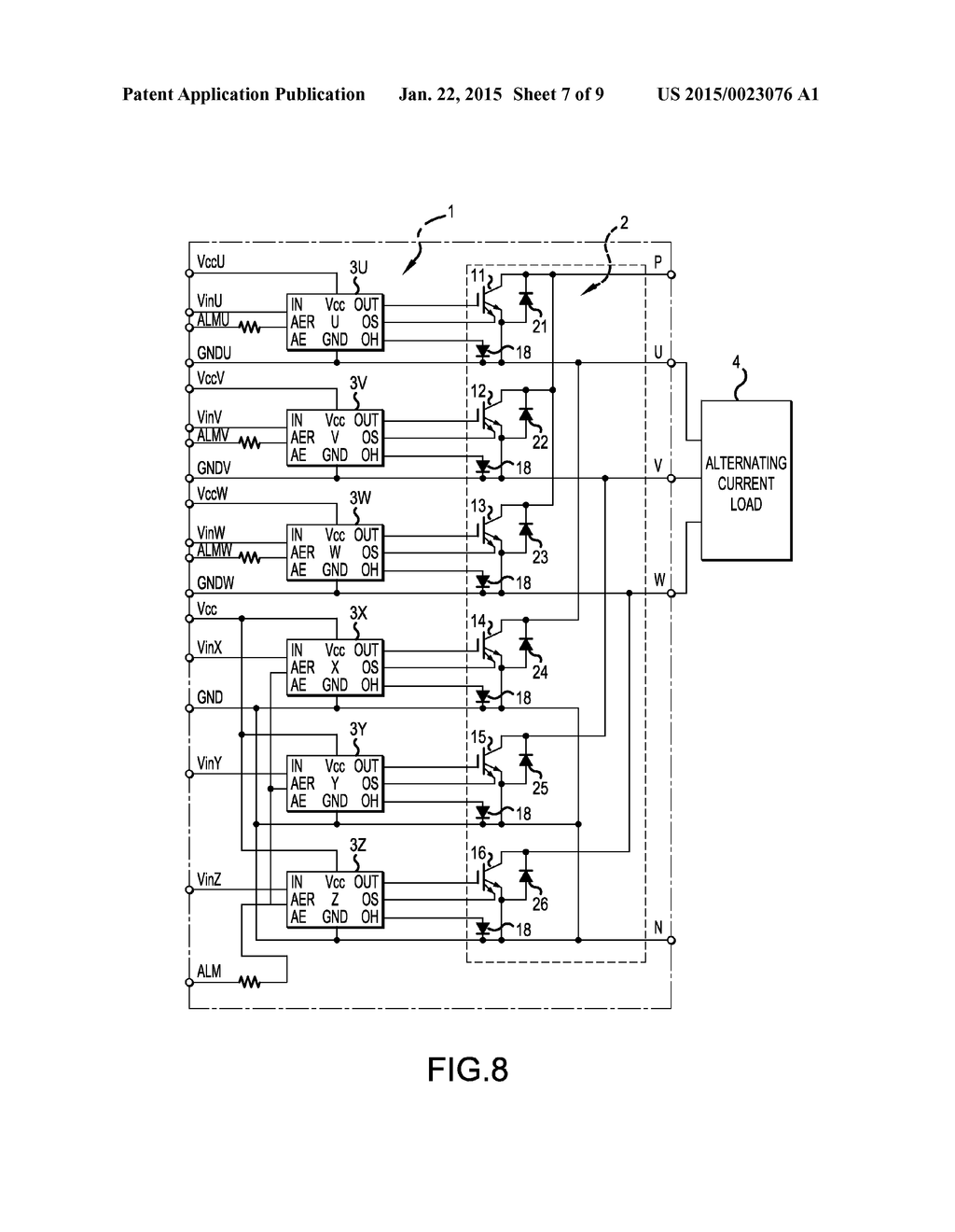 POWER CONVERTER CONTROL DEVICE - diagram, schematic, and image 08