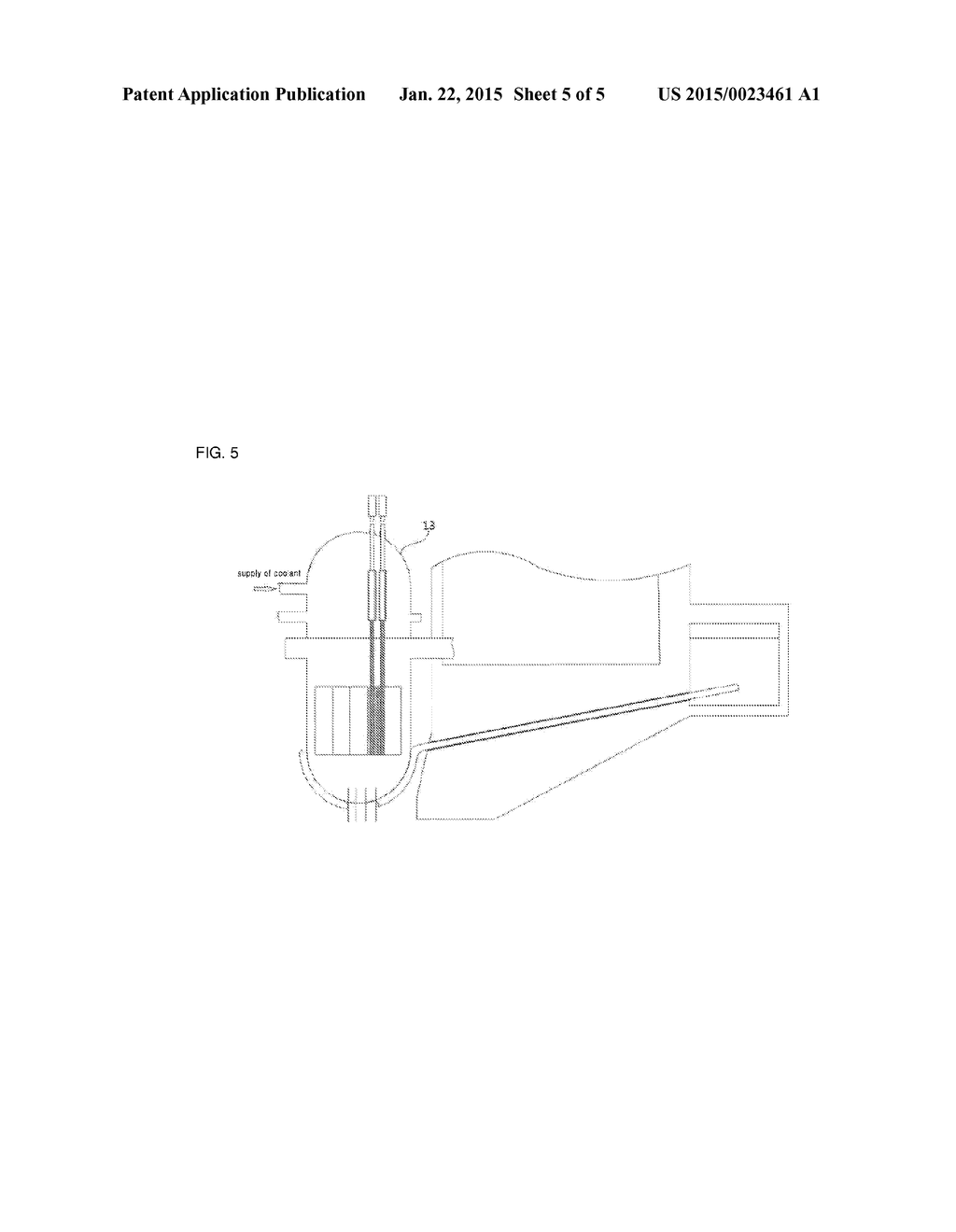 DECAY HEAT REMOVAL SYSTEM WITH HYBRID HEAT PIPE HAVING COOLANT AND NEUTRON     ABSORBER FOR COOLING NUCLEAR POWER PLANT - diagram, schematic, and image 06