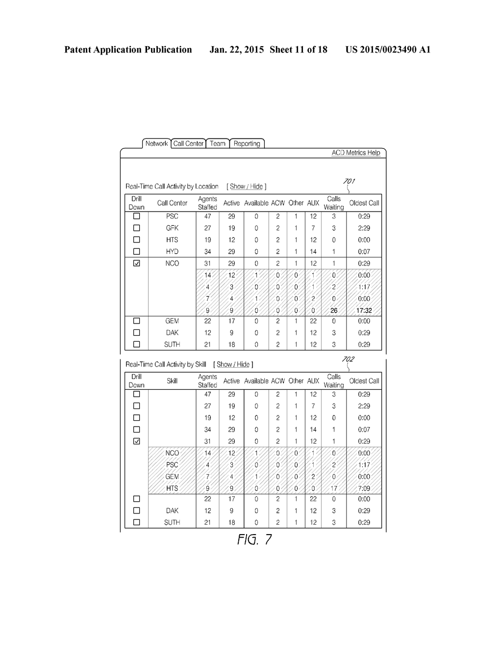 SYSTEM AND METHOD FOR AUTOMATED CALL DISTRIBUTION - diagram, schematic, and image 12