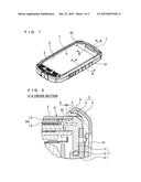 ELECTRONIC DEVICE WITH BONE CONDUCTION VIBRATOR diagram and image