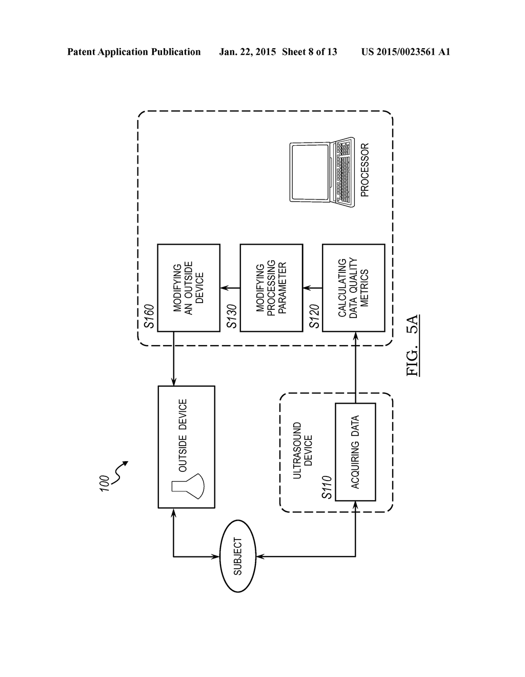 DYNAMIC ULTRASOUND PROCESSING USING OBJECT MOTION CALCULATION - diagram, schematic, and image 09