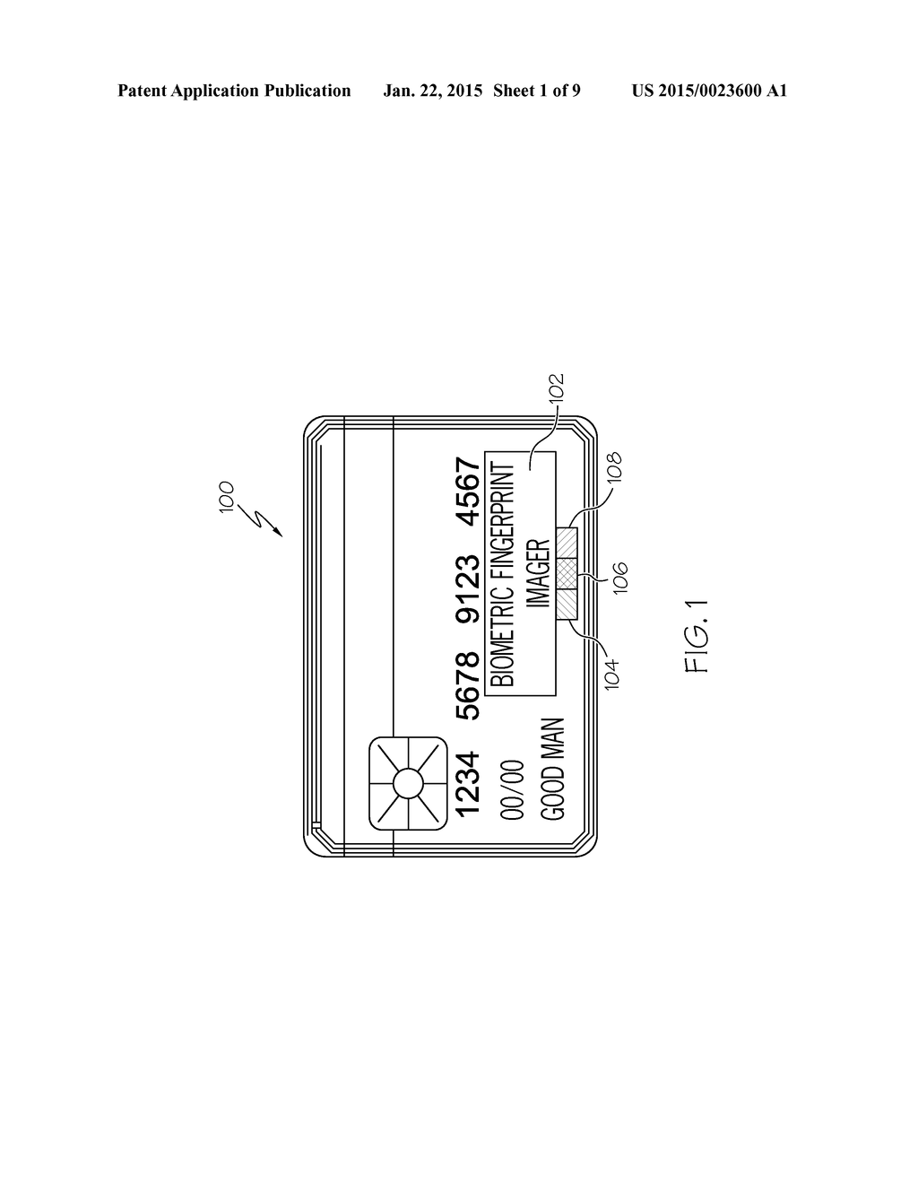 AUTHORIZING THE USE OF A BIOMETRIC CARD - diagram, schematic, and image 02