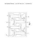 RETAINING WALL CONTAINING WALL BLOCKS WITH WEIGHT BEARING PADS diagram and image