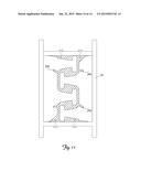 RETAINING WALL CONTAINING WALL BLOCKS WITH WEIGHT BEARING PADS diagram and image