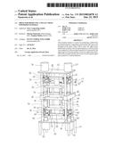 Press for producing a pellet from powdered material diagram and image