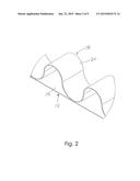 Migration Resistant Single Faced Corrugated Loose Fill Packaging Material diagram and image