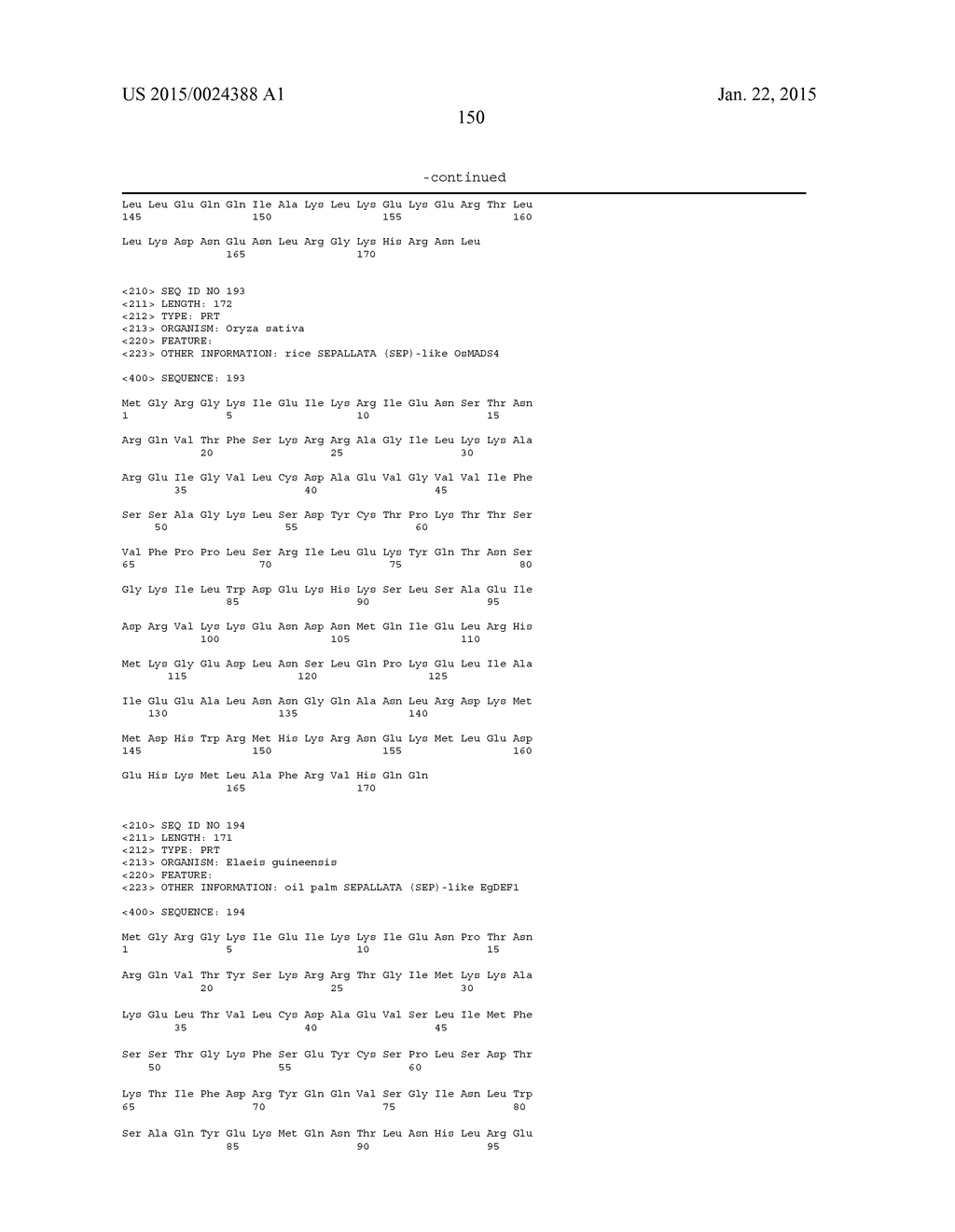 Expression of SEP-like Genes for Identifying and Controlling Palm Plant     Shell Phenotypes - diagram, schematic, and image 158