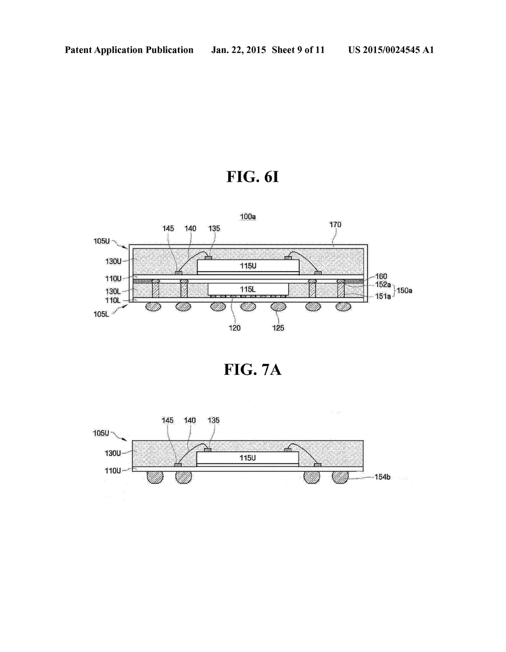 STACKED PACKAGE STRUCTURE AND METHOD OF MANUFACTURING A PACKAGE-ON-PACKAGE     DEVICE - diagram, schematic, and image 10