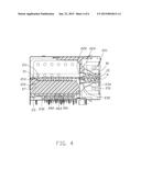 ELECTRICAL CONNECTOR HAVING A SHIELDING MEMBER DISPOSED BETWEEN TWO     MAGNETIC MODULES diagram and image