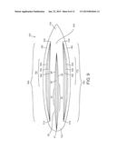 STRINGERLESS SURFBOARD WITH  CHANNELS diagram and image