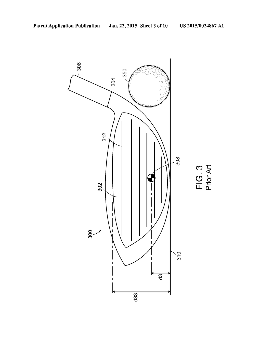 GOLF CLUB WITH IMPROVED PERFORMANCE CHARACTERISTICS - diagram, schematic, and image 04