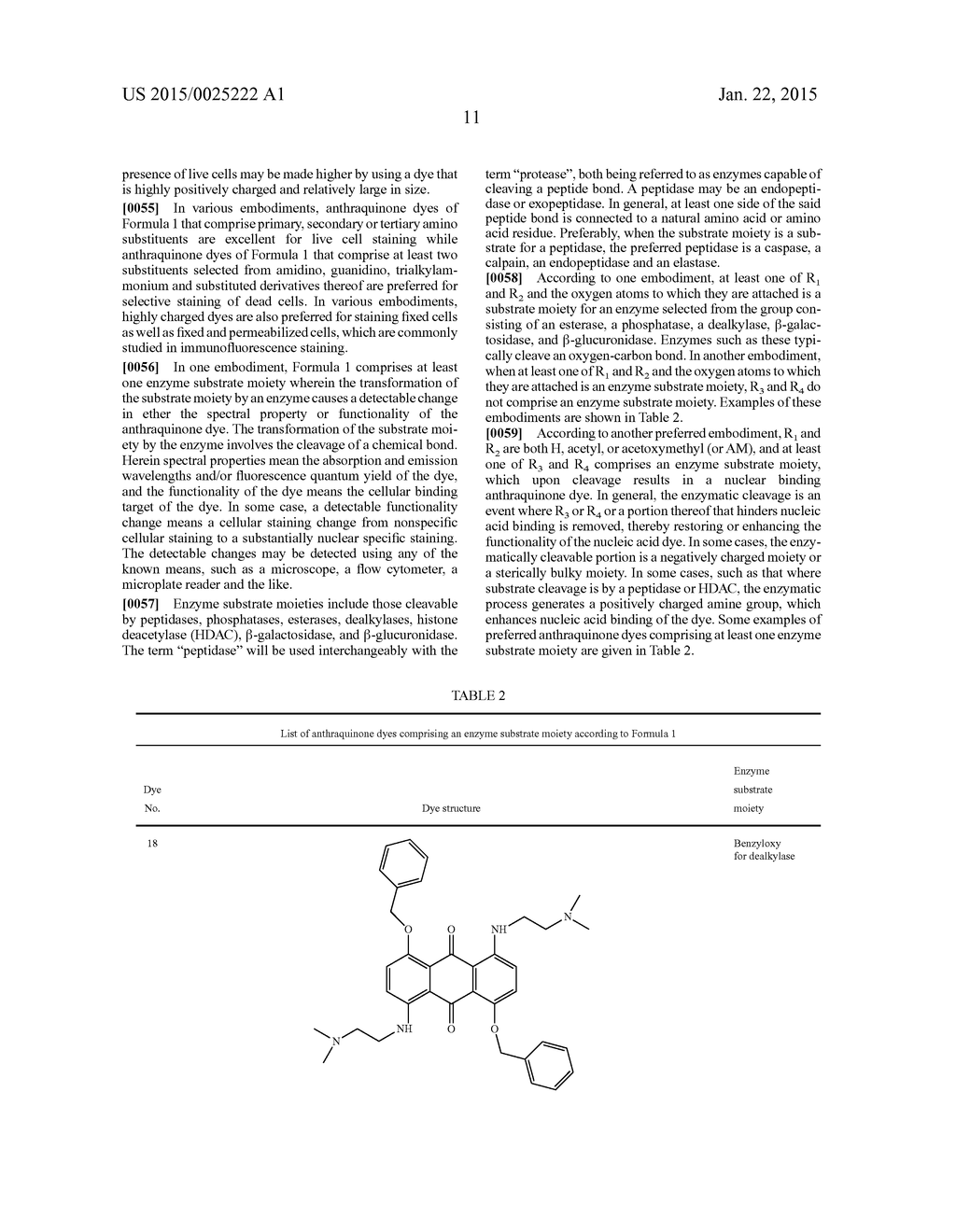 Substituted Anthraquinone Dyes for Cellular Stains and Enzyme Detection - diagram, schematic, and image 19