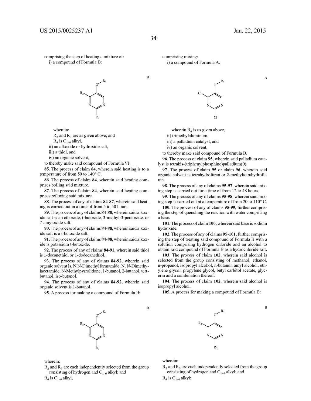 Methods and Compounds Useful in the Synthesis of Orexin-2 Receptor     Antagonists - diagram, schematic, and image 35