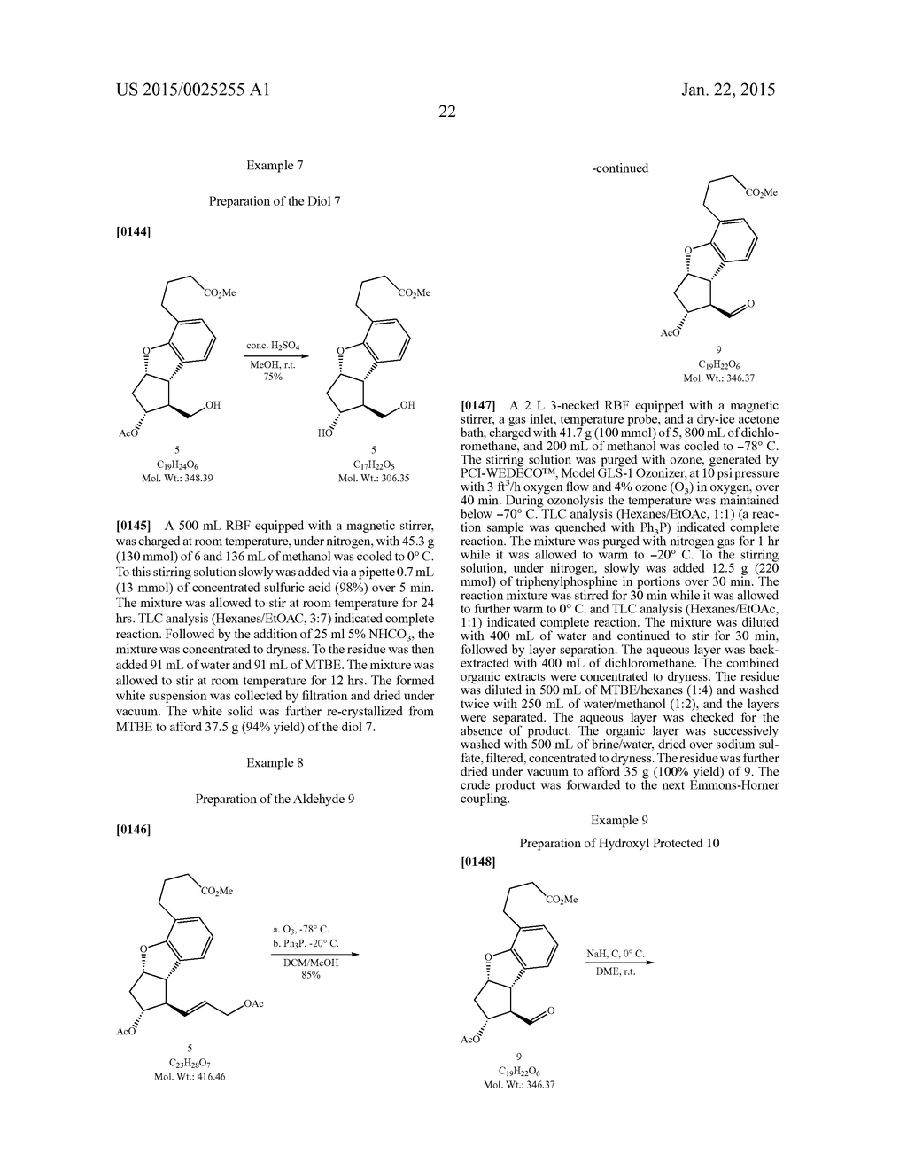 PROCESS FOR PREPARING SYNTHETIC PROSTACYCLINS - diagram, schematic, and image 23