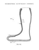 SYSTEMS AND METHODS FOR PROVIDING AN ORTHOPEDIC FOOT SUPPORT diagram and image