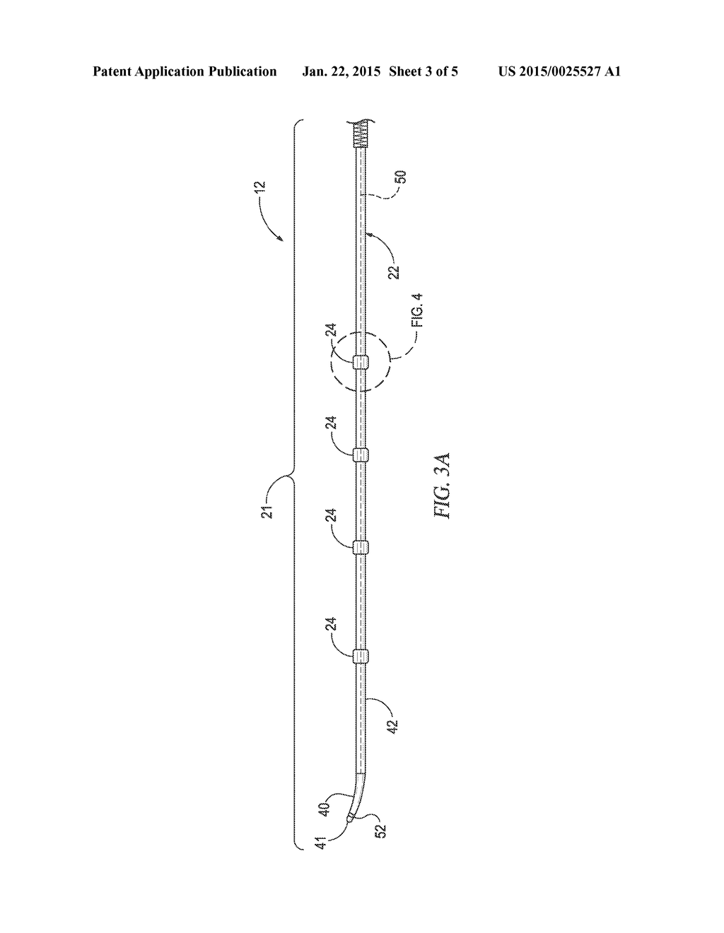 Multi-Electrode Catheter Assemblies for Renal Neuromodulation and     Associated Systems and Methods - diagram, schematic, and image 04