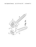 LONGITUDINAL CONNECTING MEMBER WITH SLEEVED TENSIONED CORDS diagram and image