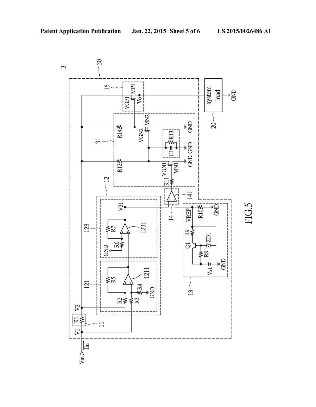 OVERCURRENT PROTECTION CIRCUIT AND SERVER USING THE SAME - diagram, schematic, and image 06