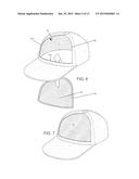 Interchangeable Baseball Cap and Constructed Visor in One diagram and image