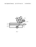 STRIPPING DEVICE AND STRIPPING METHOD FOR USE WITH A FLEXIBLE SUBSTRATE diagram and image