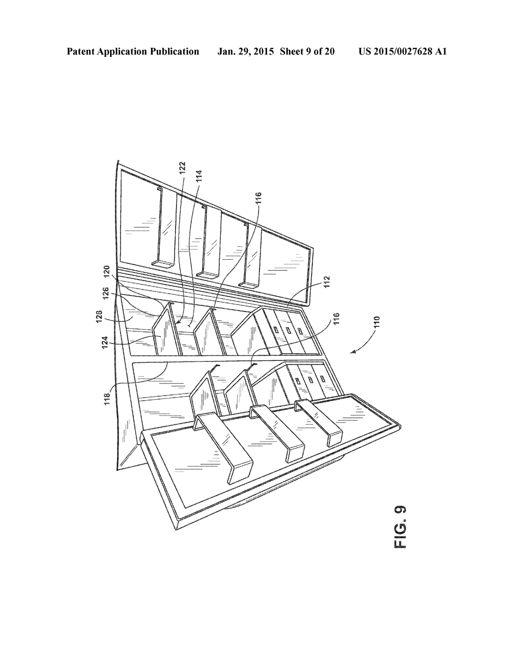 METHOD OF ENCAPSULATING A PROJECTION AND MAKING AN EVACUATED CABINET - diagram, schematic, and image 10