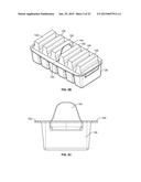 TOILET CADDY ASSEMBLY AND METHOD OF FORMING A TOILET CADDY ASSEMBLY diagram and image