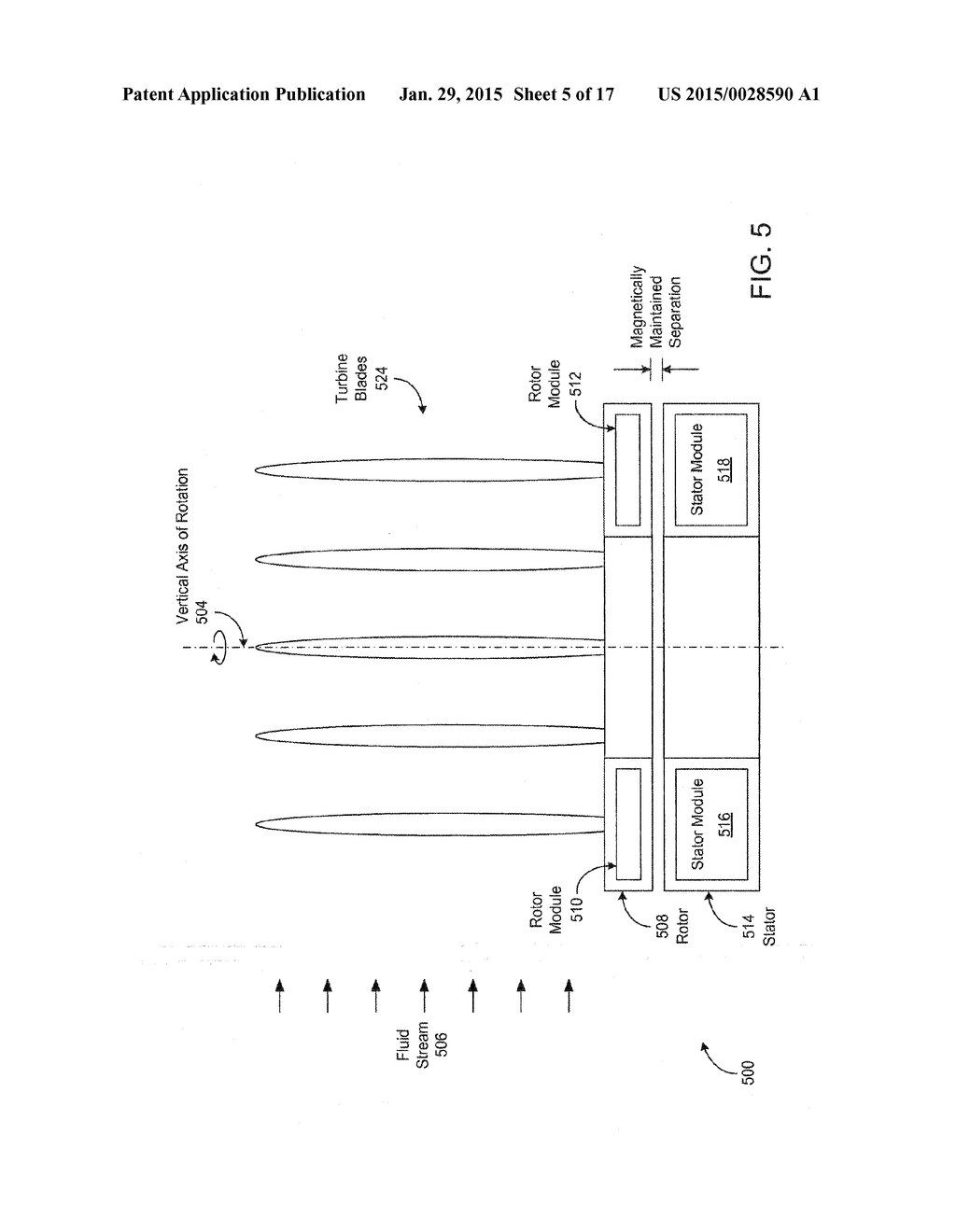 MODULAR ELECTRIC GENERATOR FOR VARIABLE SPEED TURBINES - diagram, schematic, and image 06