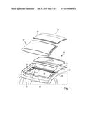 ROOF CONSTRUCTION FOR A MOTOR VEHICLE AND MOTOR VEHICLE BODYSHELL diagram and image