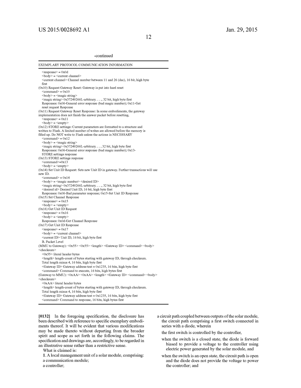 SYSTEMS AND METHODS FOR REMOTE OR LOCAL SHUT-OFF OF A PHOTOVOLTAIC SYSTEM - diagram, schematic, and image 26