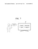 DISPLAY APPARATUS AND METHOD FOR PROVIDING PERSONALIZED SERVICE THEREOF diagram and image