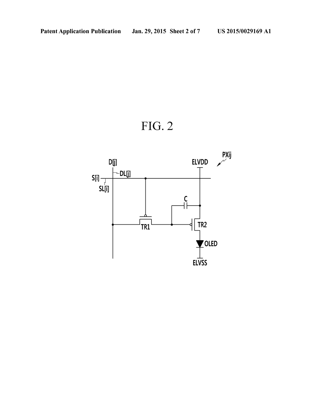 SCAN LINES DRIVER AND ORGANIC LIGHT EMMITING DISPLAY DEVICE USING THE SAME - diagram, schematic, and image 03