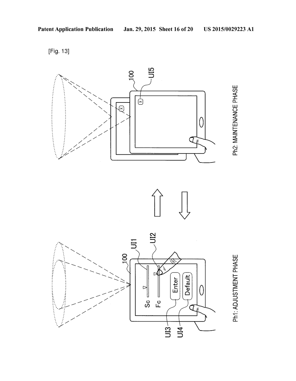 IMAGE PROCESSING APPARATUS, PROJECTION CONTROL METHOD, AND PROGRAM - diagram, schematic, and image 17