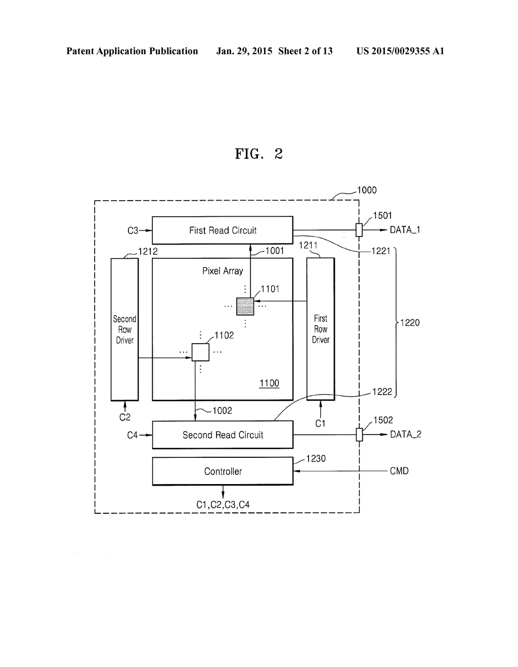 IMAGE SENSORS AND IMAGING DEVICES INCLUDING THE SAME - diagram, schematic, and image 03