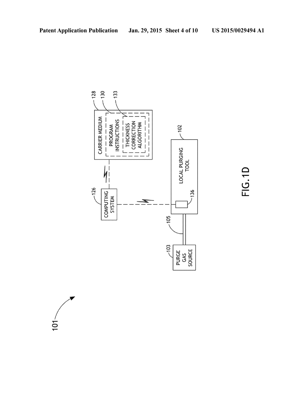 Atmospheric Molecular Contamination Control with Local Purging - diagram, schematic, and image 05