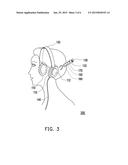 CIRCUMAURAL EARPHONE AND DECORATING STRAP THEREOF diagram and image