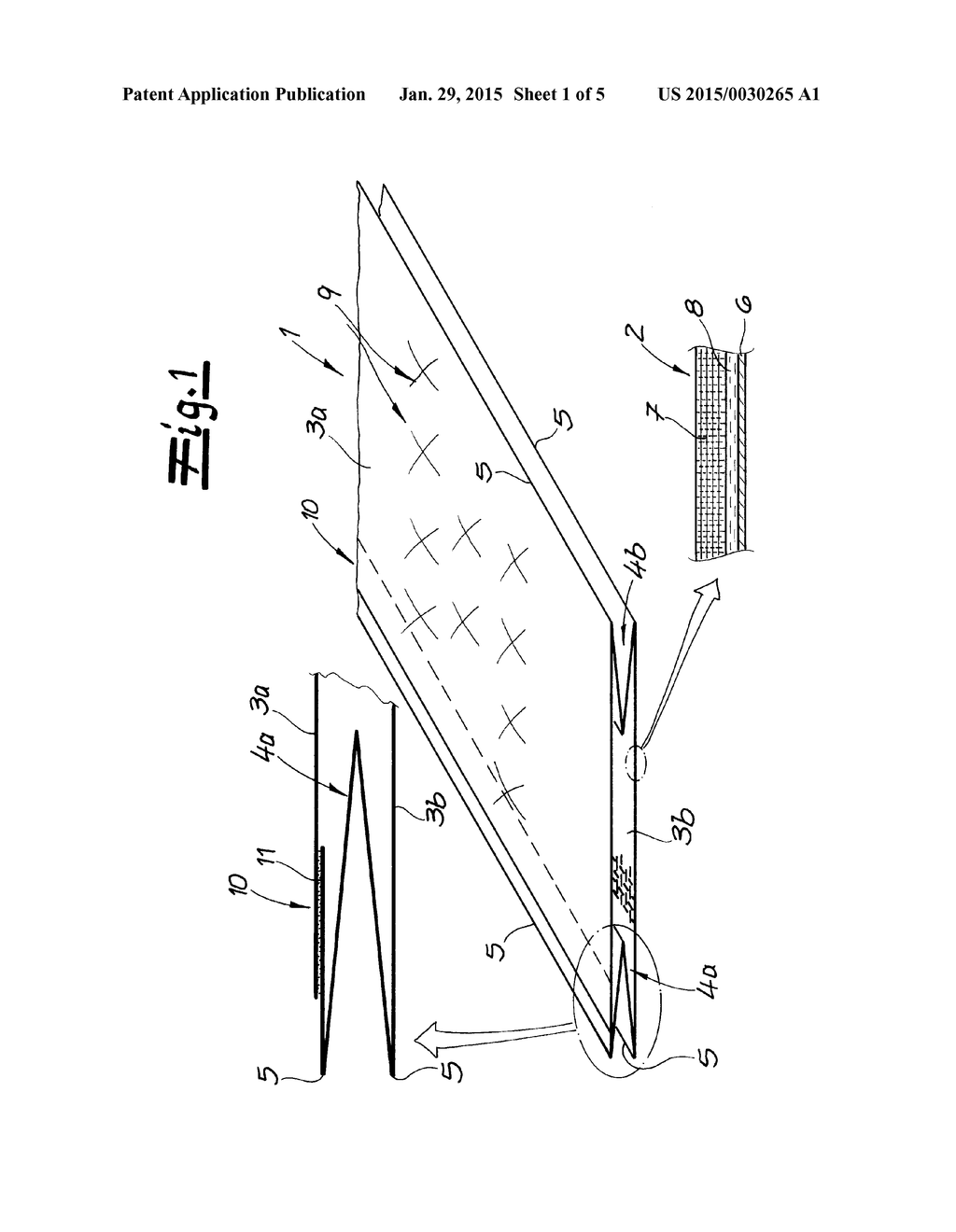 SIDE-GUSSET BAG MADE OF A PLASTIC FABRIC COMPOSITE, AND METHOD FOR THE     PRODUCTION THEREOF - diagram, schematic, and image 02