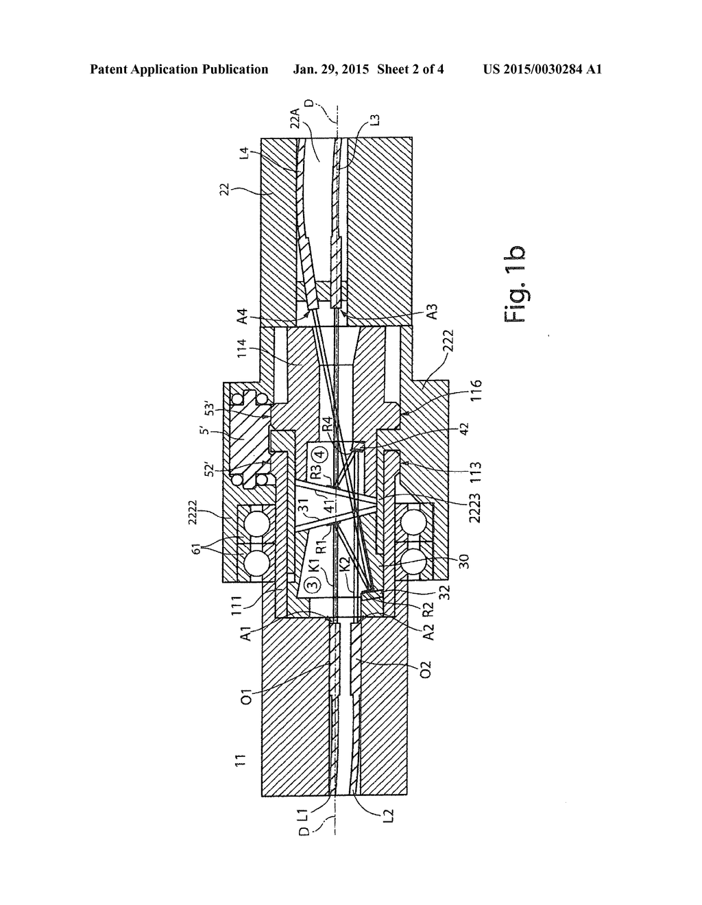 ROTARY COUPLING FOR TRANSMITTING OPTICAL SIGNALS ALONG AT LEAST TWO     SEPARATE OPTICAL TRANSMISSION CHANNELS - diagram, schematic, and image 03