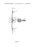 CENTRIFUGALLY DRIVEN AERODYNAMIC ROTOR BLADE BRAKE ASSEMBLY diagram and image