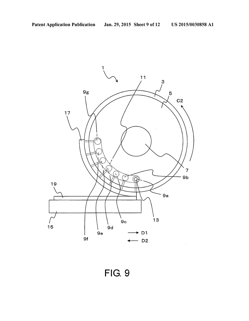 METHOD OF PASTING FILM AND DISPLAY DEVICE - diagram, schematic, and image 10