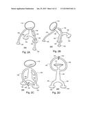 Integrally-formed poseable figure toy with suction cups diagram and image