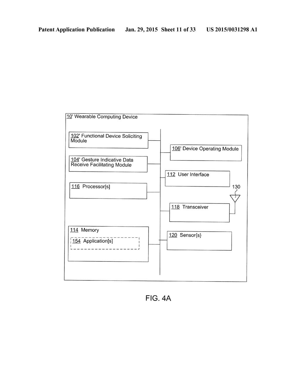 SYSTEMS AND METHODS FOR RECEIVING GESTURE INDICATIVE DATA AT A LIMB     WEARABLE COMPUTING DEVICE - diagram, schematic, and image 12