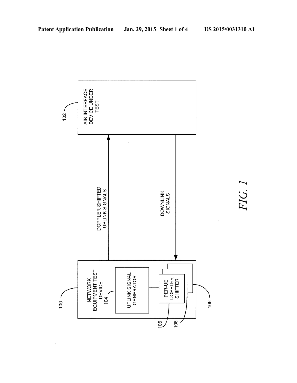 METHODS, SYSTEMS AND COMPUTER READABLE MEDIA FOR SIMULATING PER USER     EQUIPMENT (UE) DOPPLER SHIFTS FOR TESTING AIR INTERFACE DEVICES - diagram, schematic, and image 02