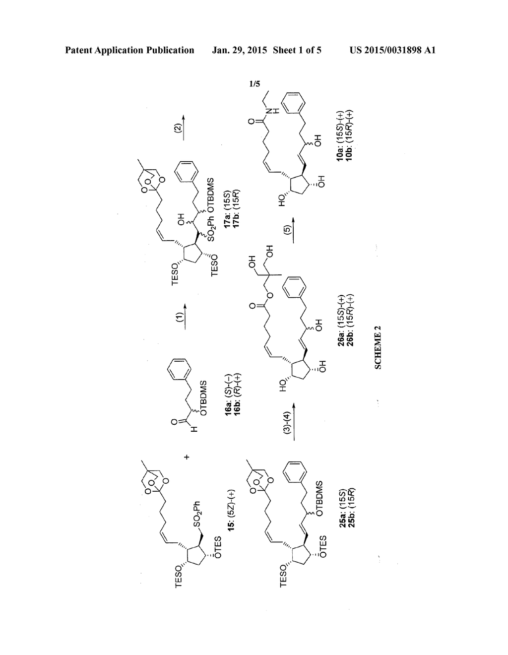 PROCESS FOR PREPARATION OF PROSTAGLANDIN F2 ALPHA ANALOGUES - diagram, schematic, and image 02