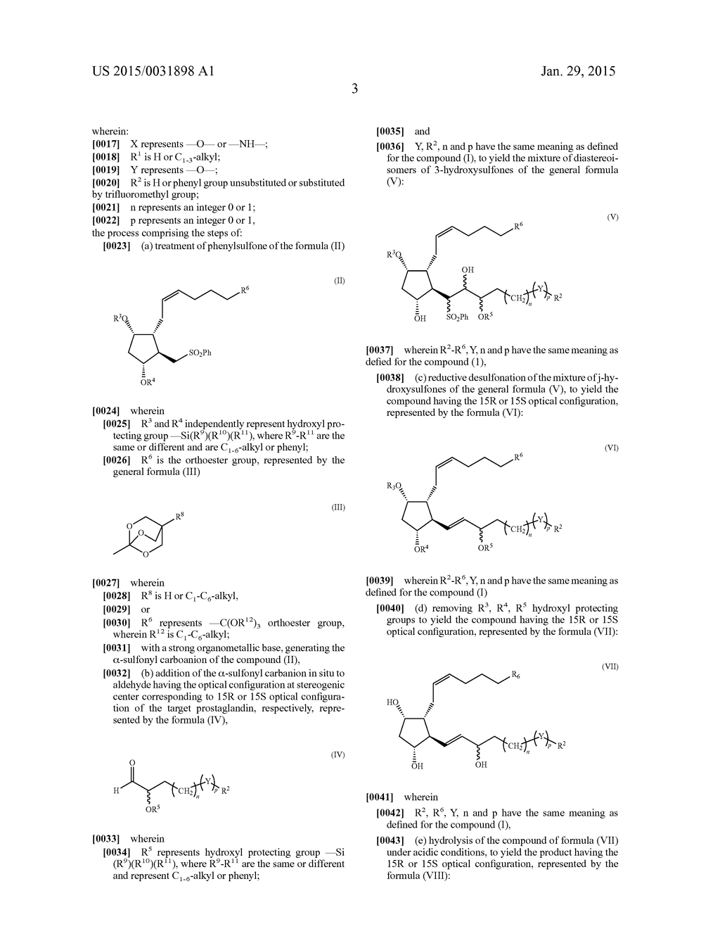 PROCESS FOR PREPARATION OF PROSTAGLANDIN F2 ALPHA ANALOGUES - diagram, schematic, and image 09